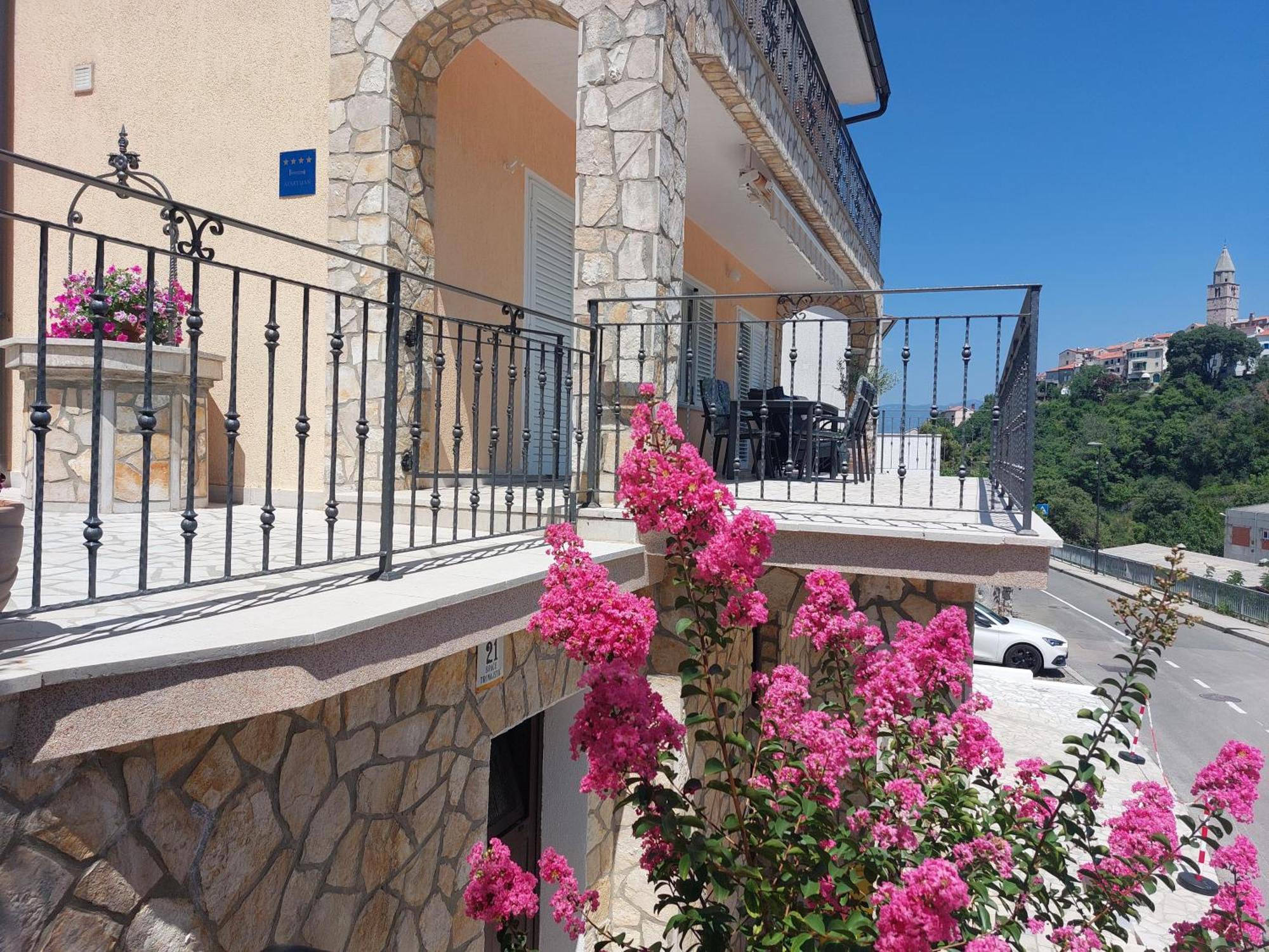 Apartman Marina Vrbnik Kültér fotó